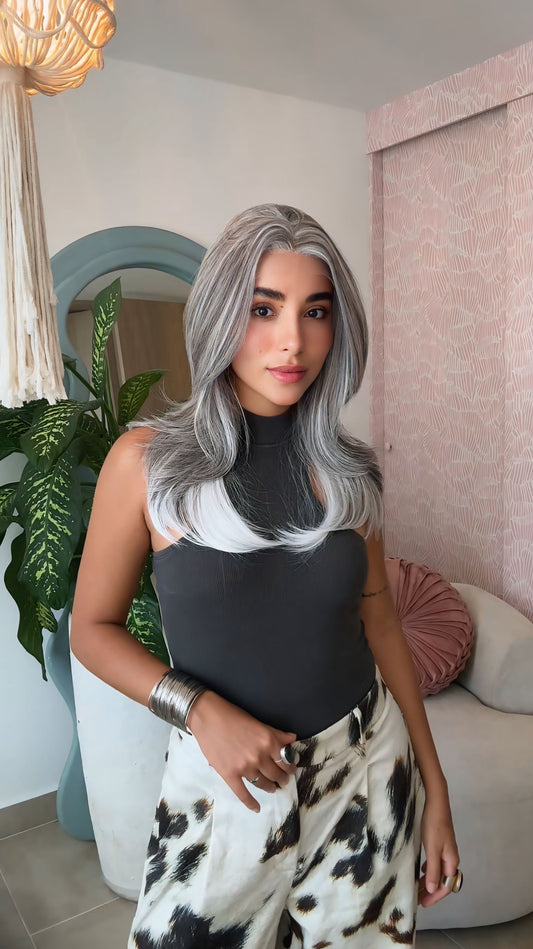 Peluca realista bob gray