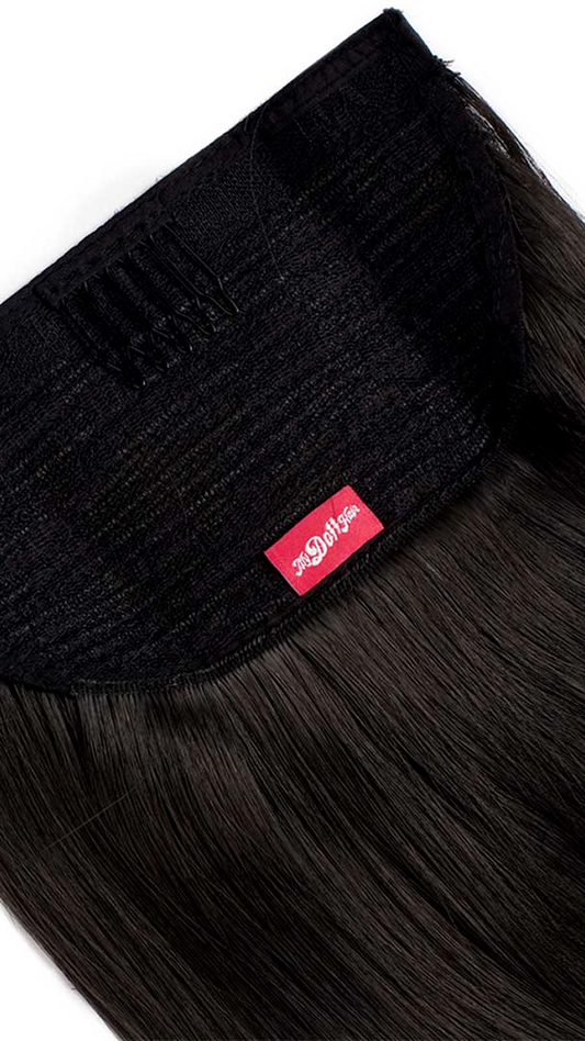 Ponytail Malibu Castaño Oscuro