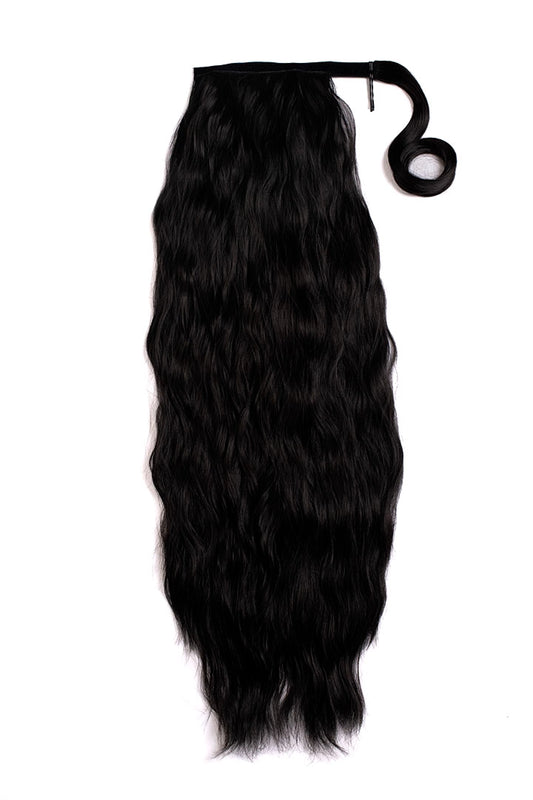 Ponytail Velcro SHAK 26” Castaño oscuro