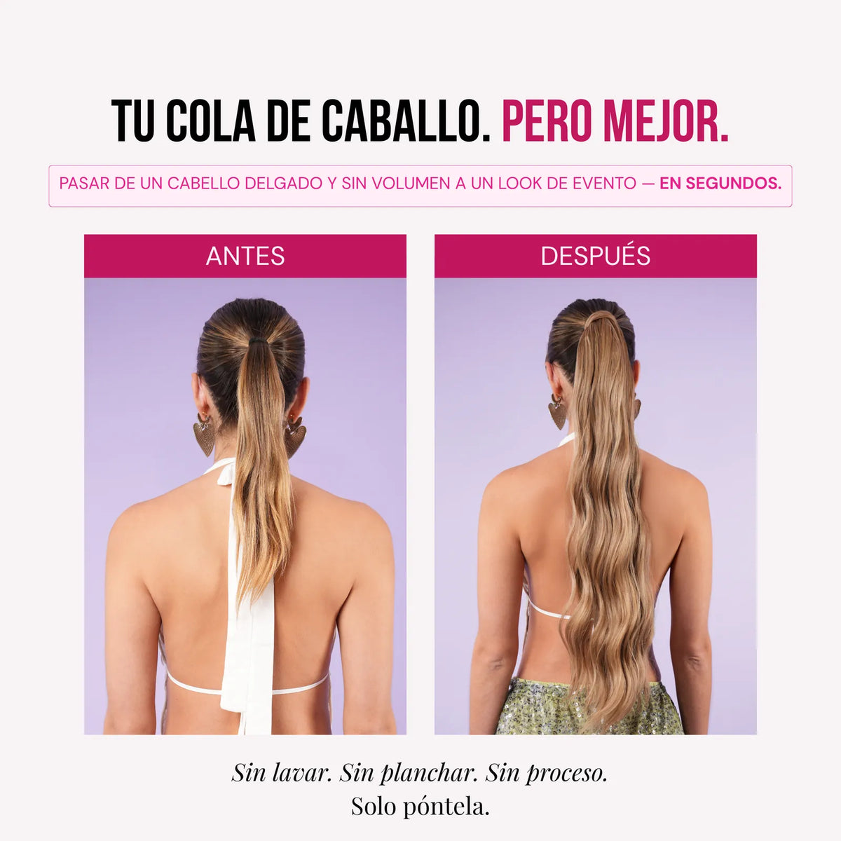Ponytail Ponytail Velcro MALIBU26” — imagen 53 de 57