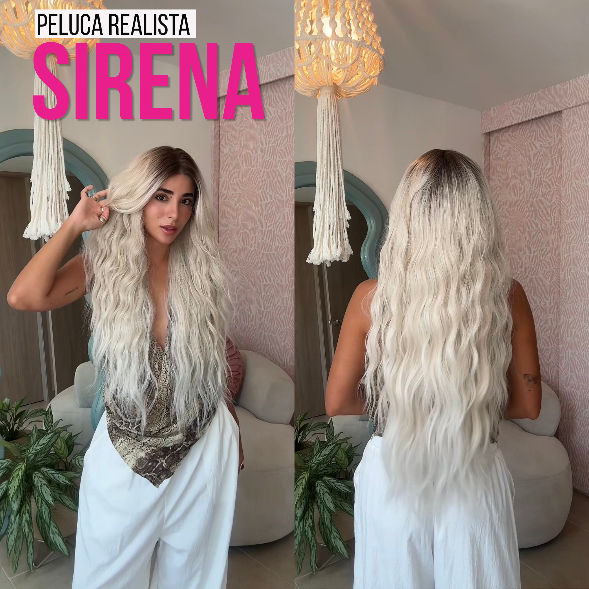 Pelu Realista Sirena