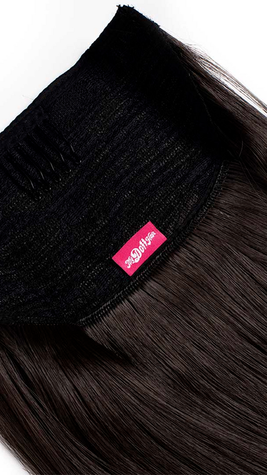 Ponytail Malibu Castaño medio