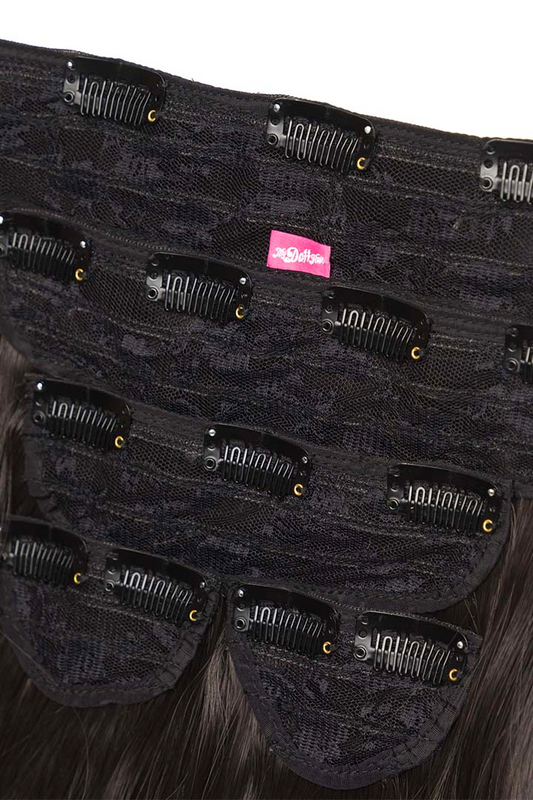 Extensiones Gin Castaño oscuro