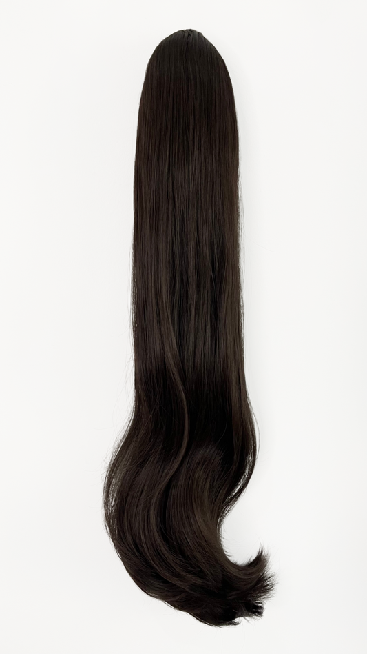 Pony Afrodita 26″ Castaño oscuro