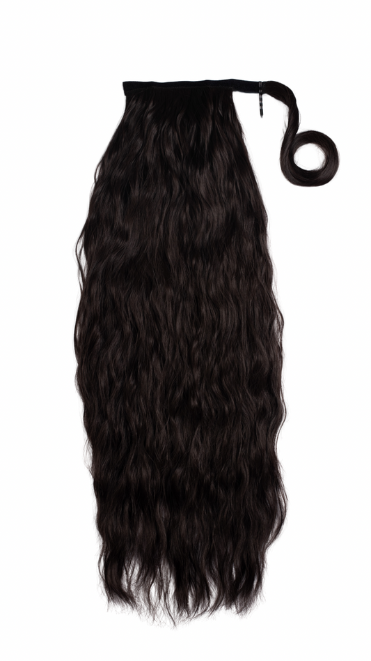 Ponytail Velcro SHAK 26” Castaño medio