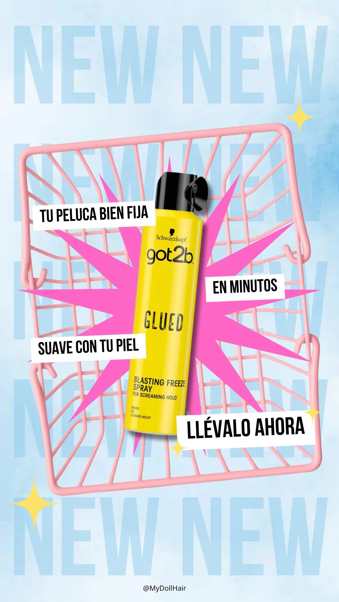 Fijador de peluca Got2b