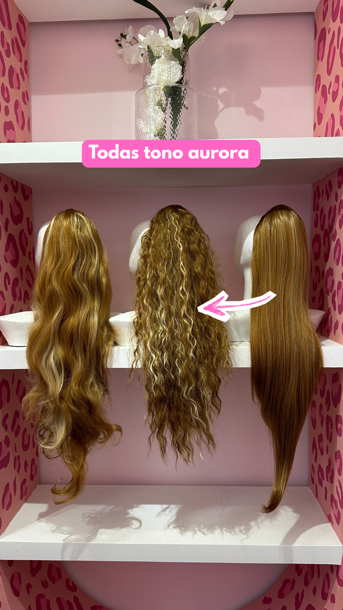 Pony malla onda natural aurora