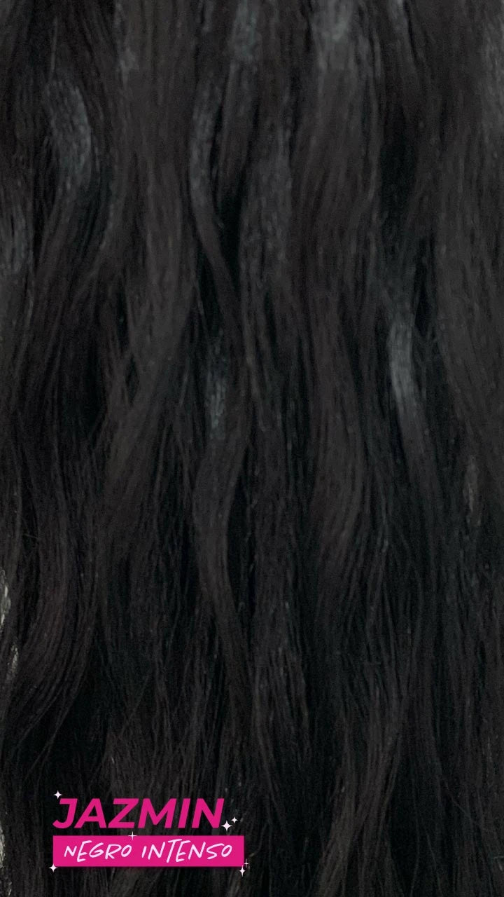 Ponytail Velcro XX-Long Onda Suelta