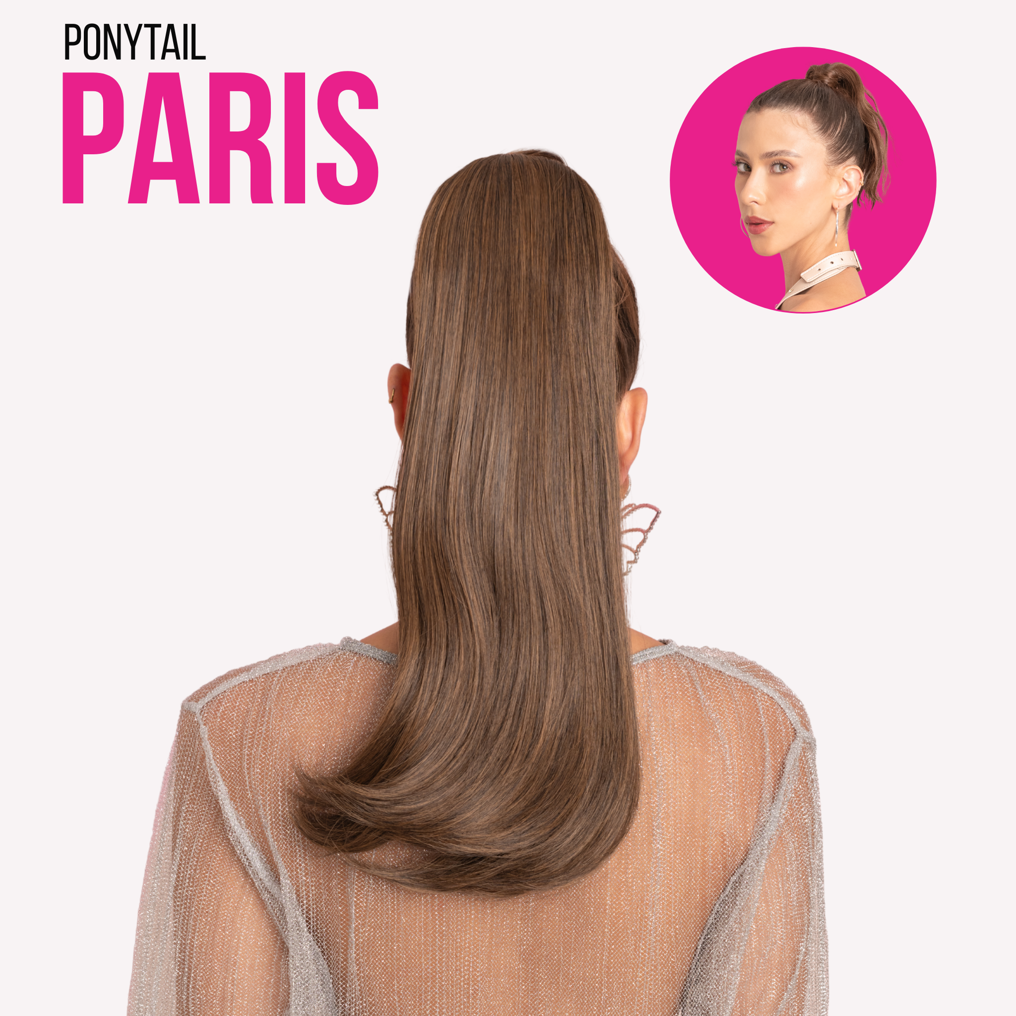 Ponytail Velcro PARIS18” - imagen 2