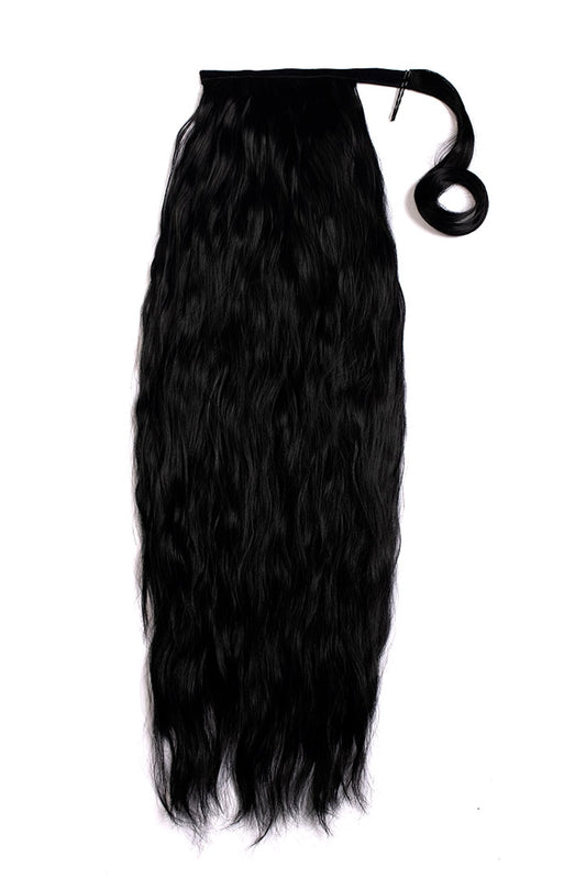 Ponytail Velcro SHAK 26” Negro