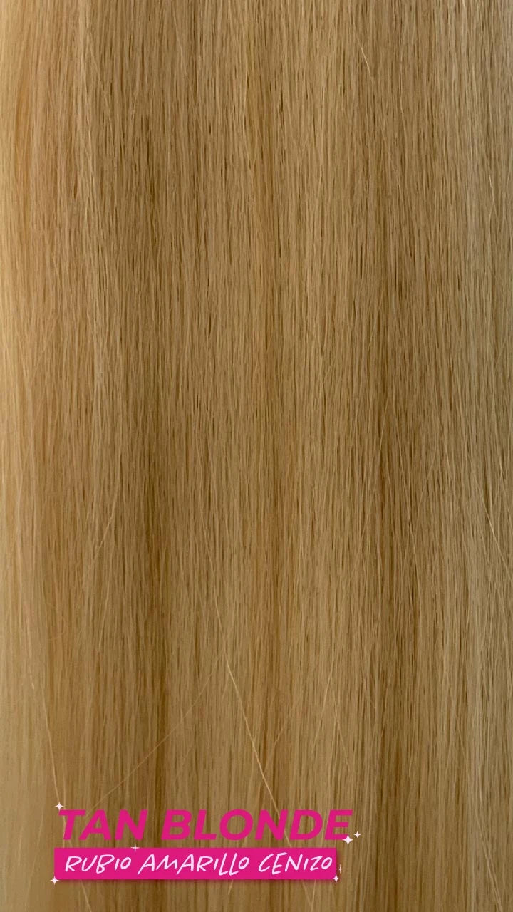 Ponytail Midi Velcro Lisa Textura Volumen