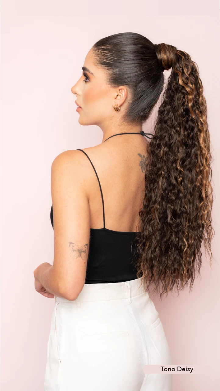 Ponytail Midi Onda Natural