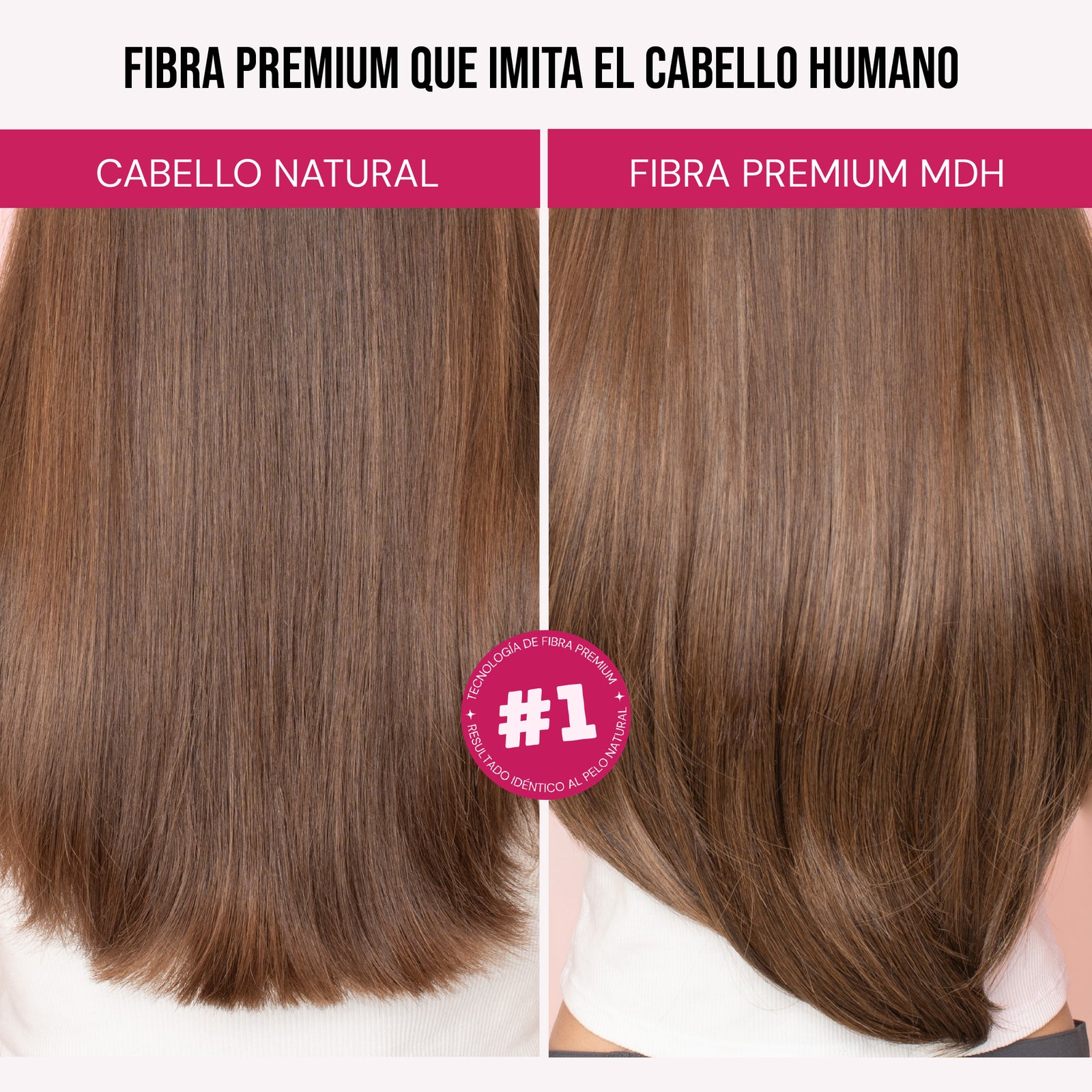 Extensiones Cosmopolitan 22" de MyDollHair — fibra premium que imita el cabello humano