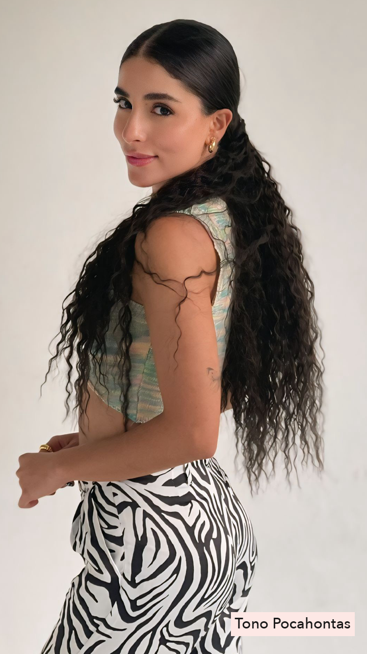 Pony Pocahontas onda natural midi