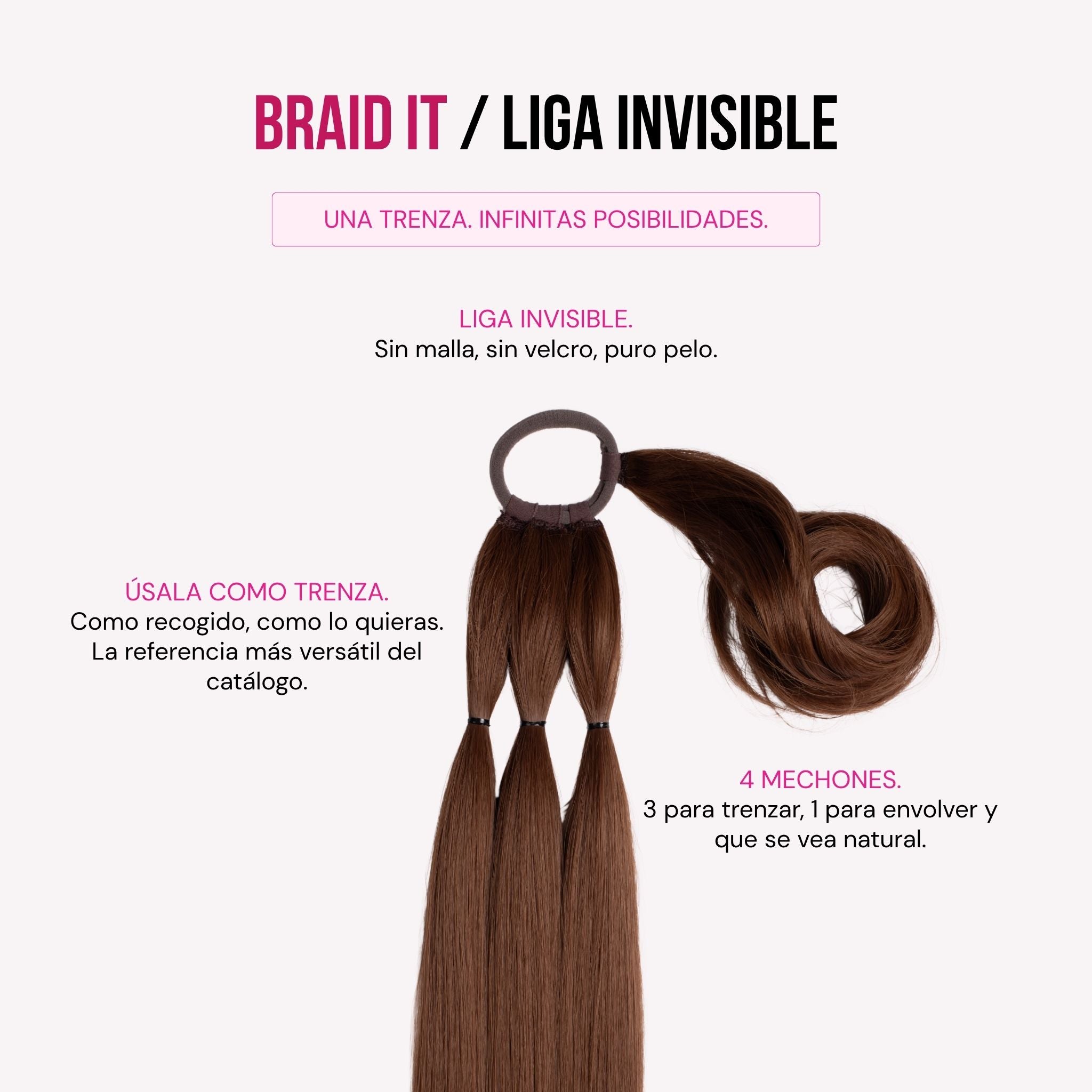 Ponytail Velcro MALIBU26”