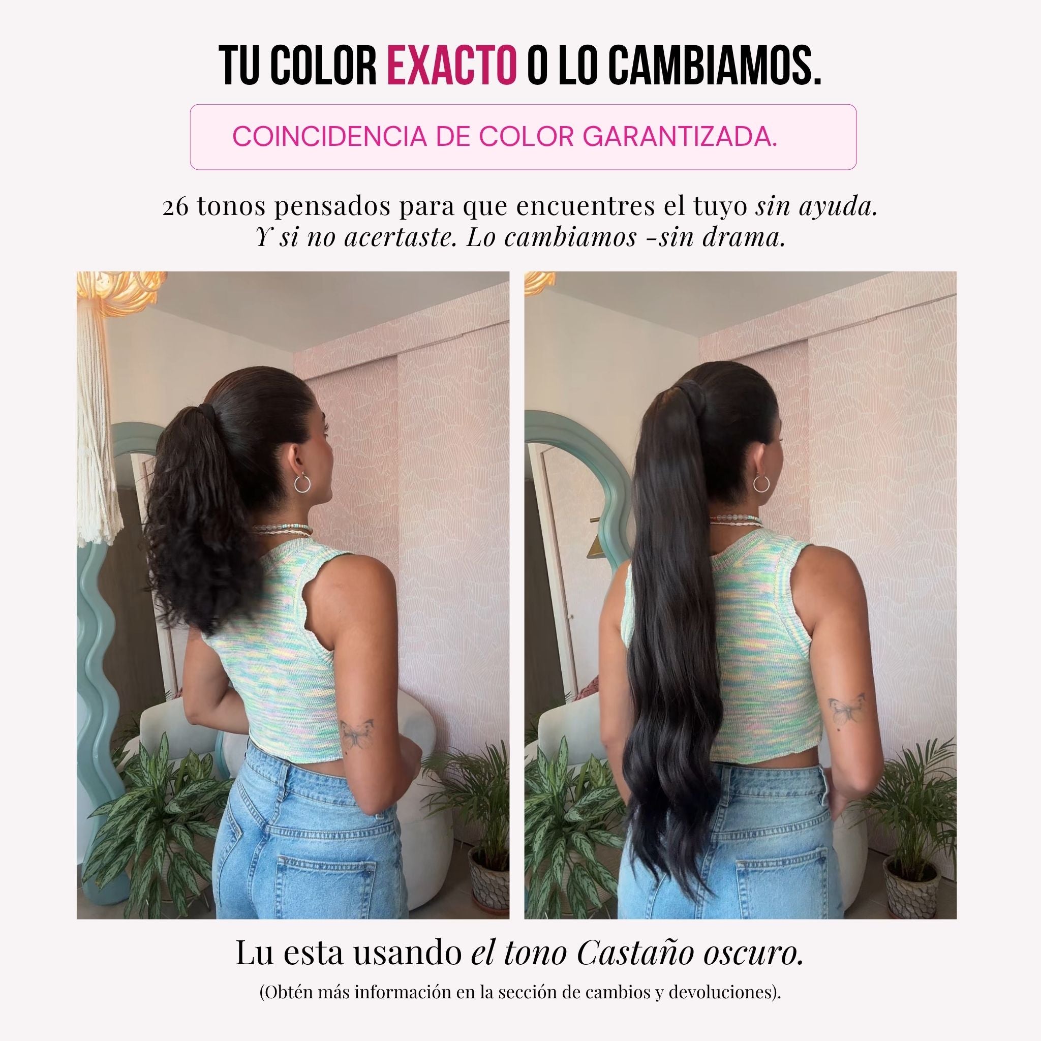 Ponytail Velcro MALIBU26”