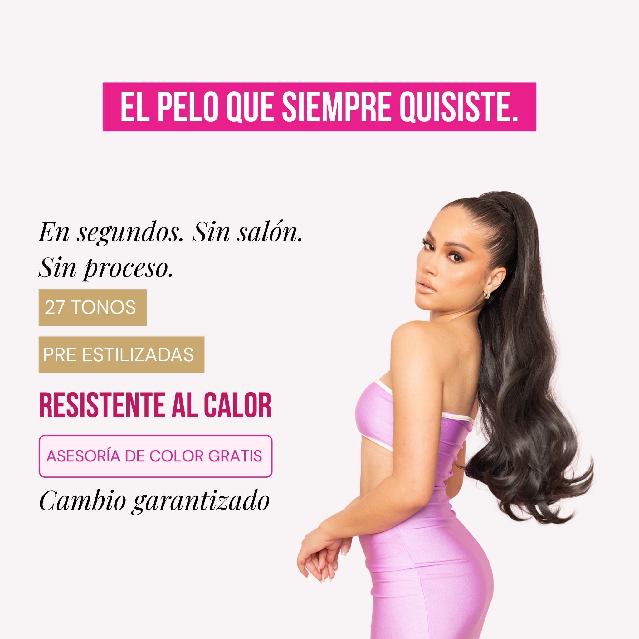 Ponytail Malla AFRODITA26”