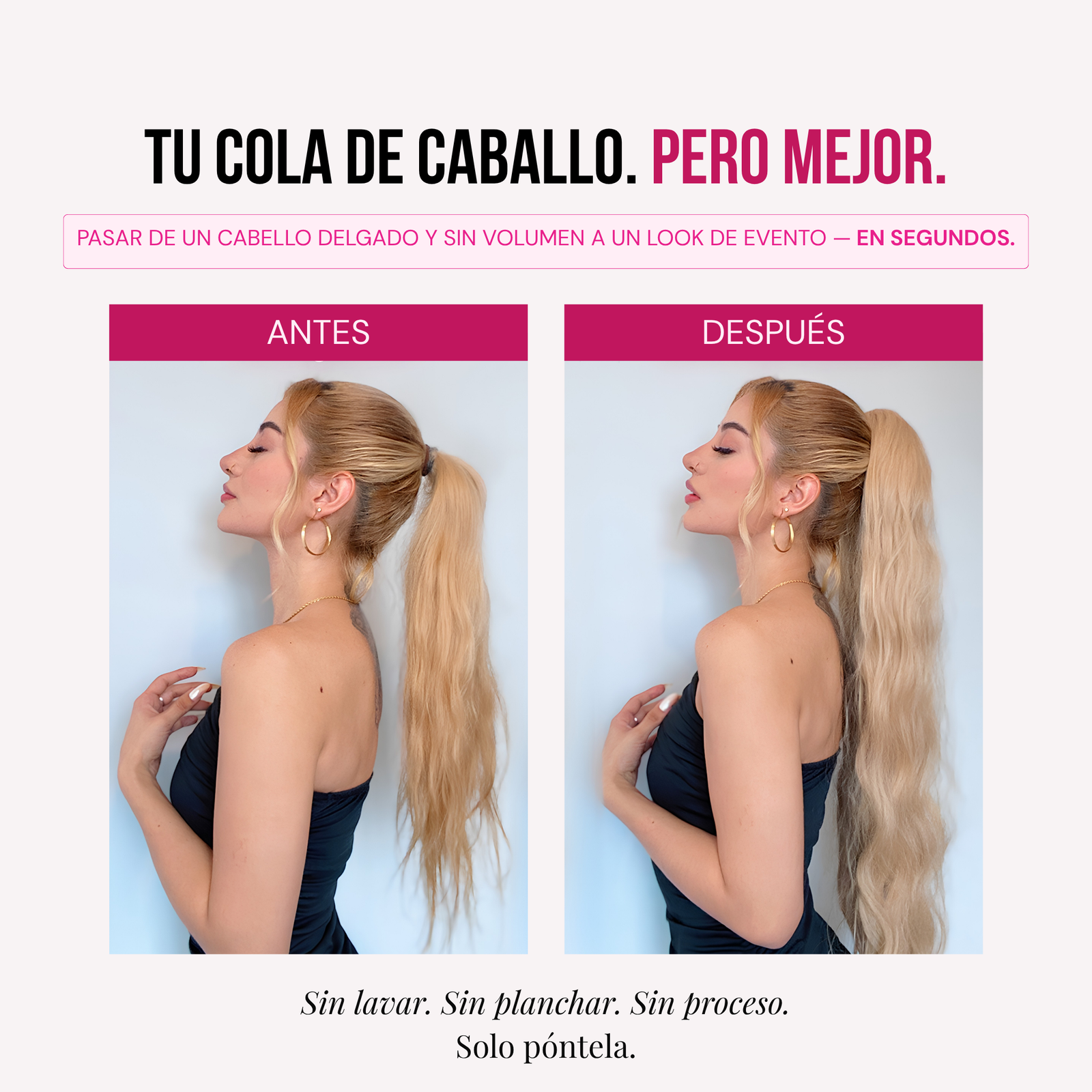 Ponytail Malla AMAZONA32”