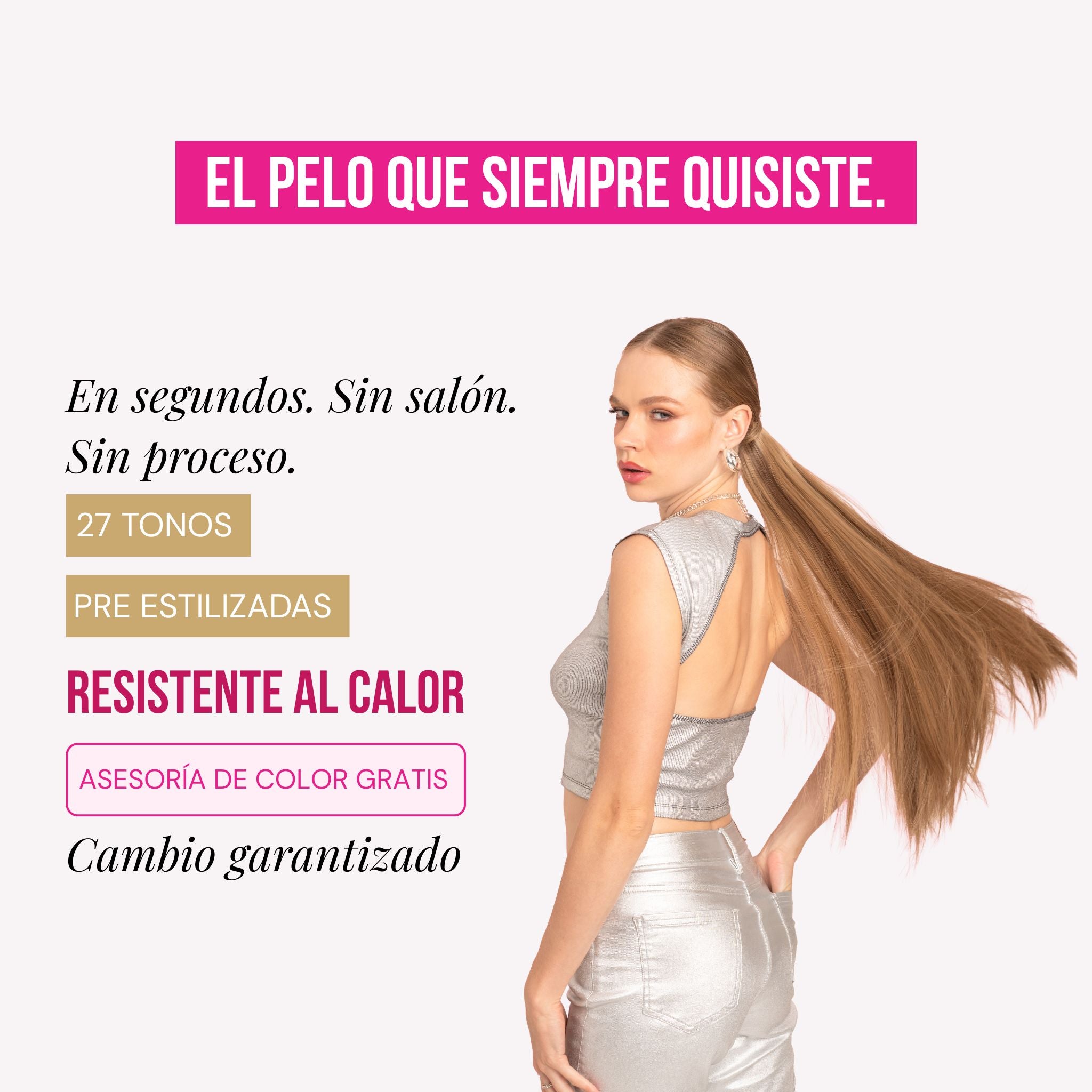 Ponytail Velcro BRIT26”
