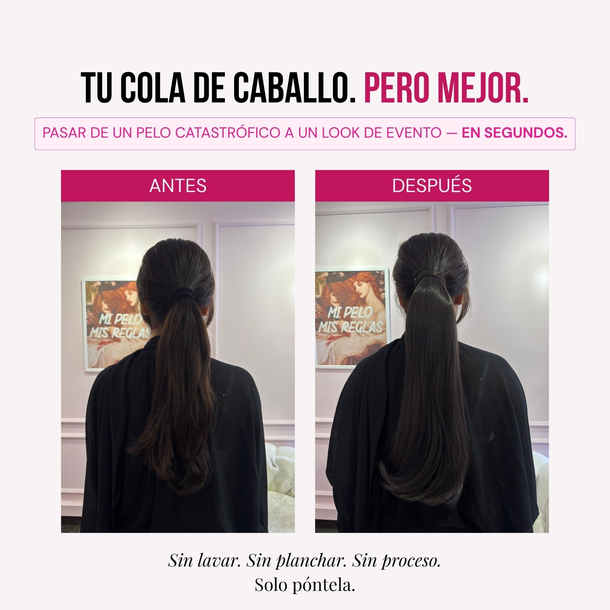 Ponytail Velcro PARIS18”