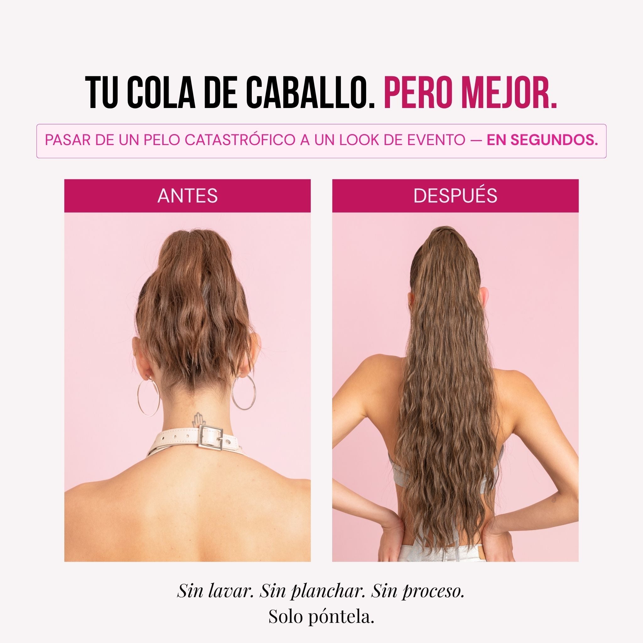 Ponytail Velcro SHAK26”
